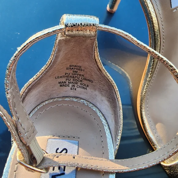 Shaye Ankle Strap Sandal STEVE MADDEN - Picture 4 of 9